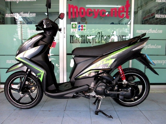 MIO 125 i สีเทาดำ GTX ตัวท๊อป ล้อแมกซ์ รถเดือน กุมภาพันธ์ ปี 57 ไมล์ 5 พันโล  แถม 3 รายการ  28900
