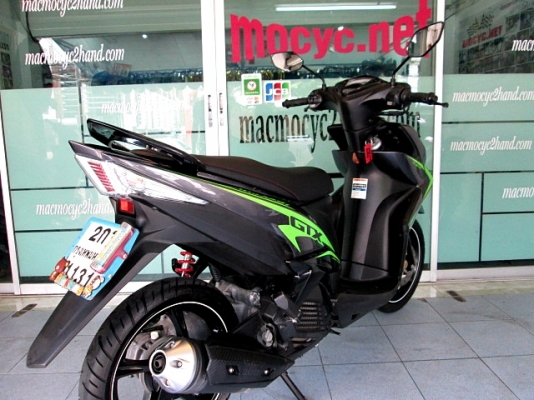MIO 125 i สีเทาดำ GTX ตัวท๊อป ล้อแมกซ์ รถเดือน กุมภาพันธ์ ปี 57 ไมล์ 5 พันโล  แถม 3 รายการ  28900