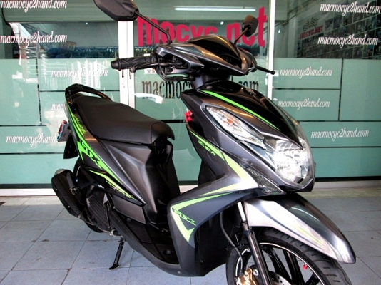 MIO 125 i สีเทาดำ GTX ตัวท๊อป ล้อแมกซ์ รถเดือน กุมภาพันธ์ ปี 57 ไมล์ 5 พันโล  แถม 3 รายการ  28900