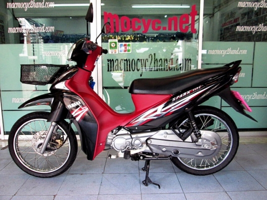 SPARK 115 i  สต๊าทมือ สีดำแดง รถเดือน พฤษภาคม ปี 57 ไมล์ 5 พันโล รถที่ประหยัดน้ำมันที่สุด แถม 3 รายการ 25900