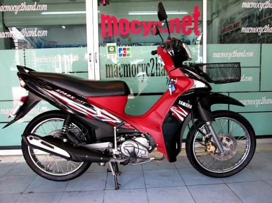 SPARK 115 i  สต๊าทมือ สีดำแดง รถเดือน พฤษภาคม ปี 57 ไมล์ 5 พันโล รถที่ประหยัดน้ำมันที่สุด แถม 3 รายการ 25900