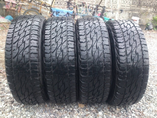 ขายยาง BRIDGESTONE A/T 225/70R15 ยางสัปดาห์ที่32ปี12 ดอกยางหนาสดเท่ากันสวยๆ จำนวน 1 ชุด 5500 ขายยาง BRIDGESTONE A/T 225/70R15 ยางสัปดาห์ที่32ปี12 ดอกยางหนาสดเท่ากันสวยๆ จำนวน 1 ชุด 5500