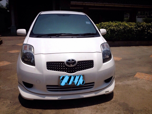 TOYOTA.  YARIS.  AUTO.  รุ่นท๊อป. ตัว G. ปี 2008