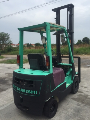 ขายรถ FORKLIFT ยี่ห้อ MITSUBISHI ขนาด1.5ตัน เครื่องยนต์เบนซิล เกียร์ออร์โต้ ยกได้สูง4.5เมตร