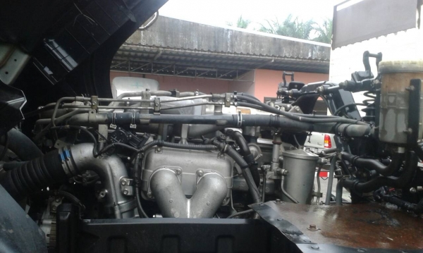 ขายรถบรรทุก 22 ล้อพ่วงแม่ลูกดัมพ์ ISUZU DECA 360 แรงม้าปี 2553 ลูกพ่วงสามมิตร 3 เพลา ราคา 2400000