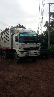 ขายรถบรรทุก 22 ล้อพ่วงแม่ลูกดัมพ์ HINO MEGA 320 แรงม้าปี 2549 ลูกพ่วงสามมิตร 2 เพลาปี 2550 ราคา 1900000