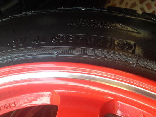 ขายล้อแม็ก TE-37 17 พร้อมยาง 205 45 17 birdgestone my02