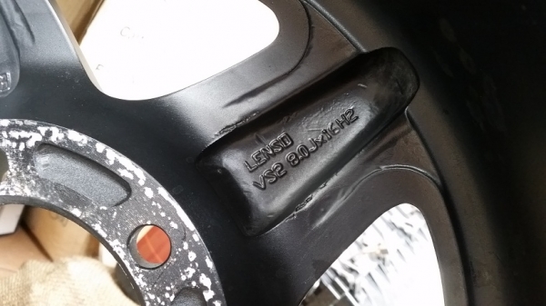 ล้อ Lenso ลาย bradley กว้าง8 et-25 ขอบ16 พร้อมยาง Yokohama