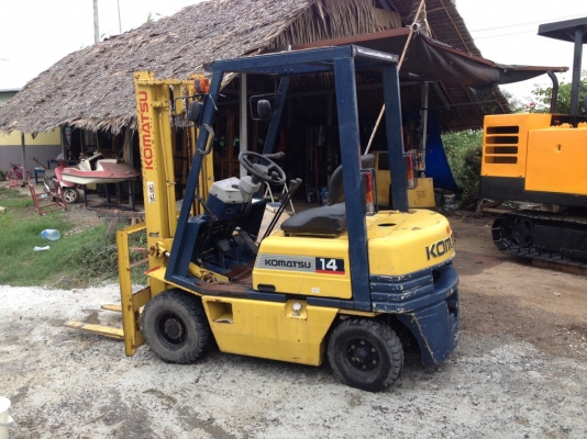 รถยกkomutsu fg14-15 สภาพดีเครื่อง5k ดีมาก ไฮดรอลิคแรงยกดี