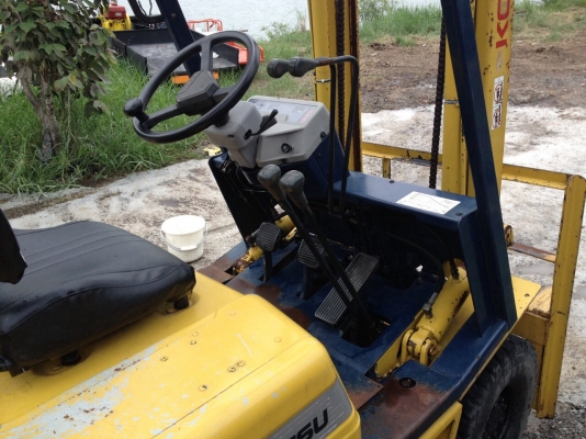 รถยกkomutsu fg14-15 สภาพดีเครื่อง5k ดีมาก ไฮดรอลิคแรงยกดี