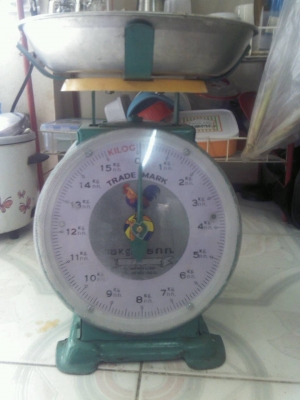 ตราชั้งขายของขนาด15 กิโล