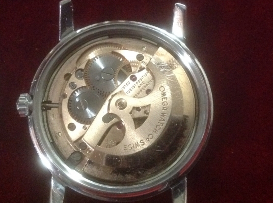 ขาตัวเรือนนาฬิกา Vintage Omega หน้า 12 เหลี่ยมหอดูดาว แสตนเลส