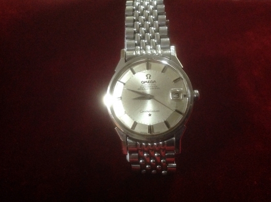 ขายนาฬิกา Vintage Omega หน้า 12 เหลี่ยม แสตนเลสขาสิงห์ หอดูดาว