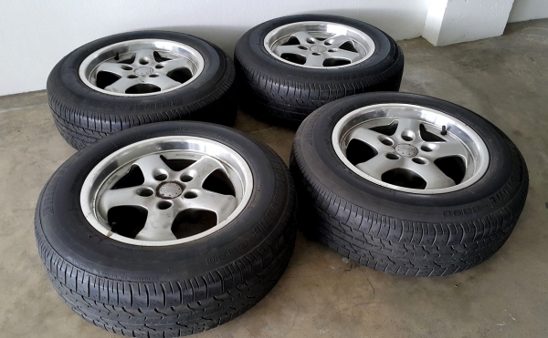 แม็กพร้อมยางขอบ15