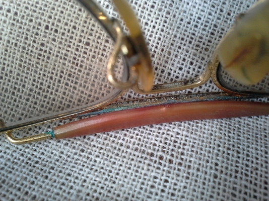 แว่นตาวินเทจ B&amp;L RAY-BAN AVIATOR USA (ตัวบิดา) แท้