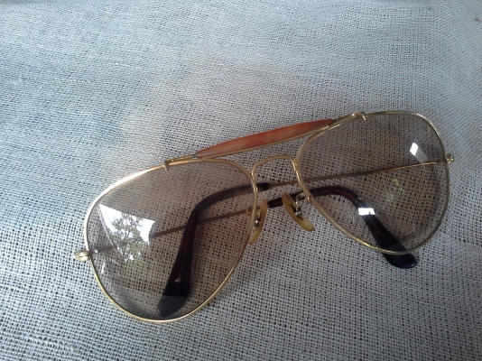 แว่นตาวินเทจ B&amp;L RAY-BAN AVIATOR USA (ตัวบิดา) แท้