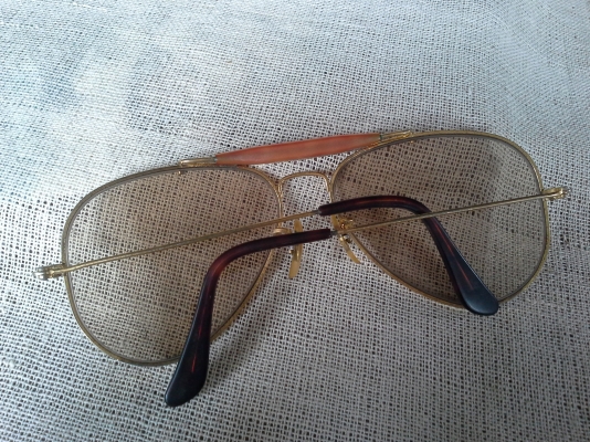 แว่นตาวินเทจ B&amp;L RAY-BAN AVIATOR USA (ตัวบิดา) แท้