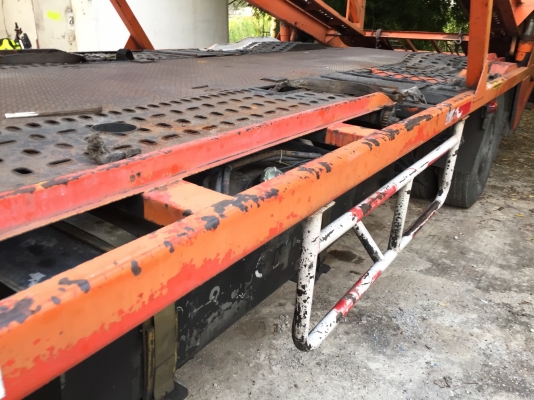 ขาย ที่บรรทุกรถ2ชั้นยาว7.2เมตรพร้อมระบบไฮโดรลิก บรรทุกได้ 3-4คันไว้ใส่กับรถ6ล้อยาว7.2เมตร