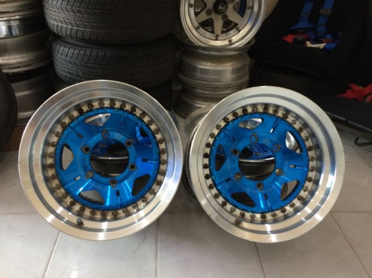 ขายล้อ RAYS POWER VOLK 15x8" ออฟ+2 6 รูกระบะ ประมูลจากญี่ปุ่น