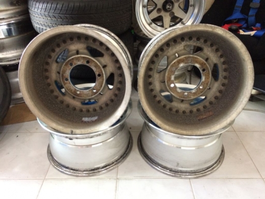 ขายล้อ RAYS POWER VOLK 15x8" ออฟ+2 6 รูกระบะ ประมูลจากญี่ปุ่น