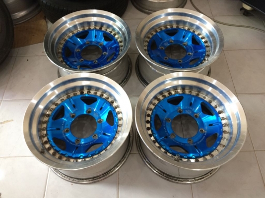 ขายล้อ RAYS POWER VOLK 15x8" ออฟ+2 6 รูกระบะ ประมูลจากญี่ปุ่น