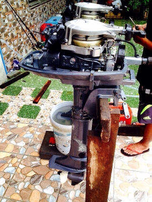 ขายเครื่องยามาฮ่า5แรง 2 จังหวะ