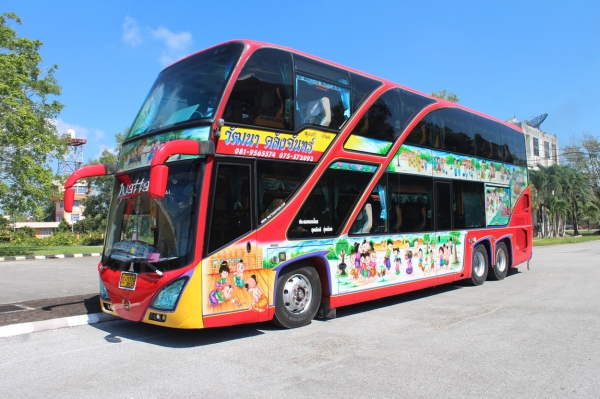 ขายรถบัส HINO F17TDI 10 ล้อแท้ ปรับอากาศ 2ชั้น VIP 43ที่นั่ง สภาพสวยพร้อมใช้งาน