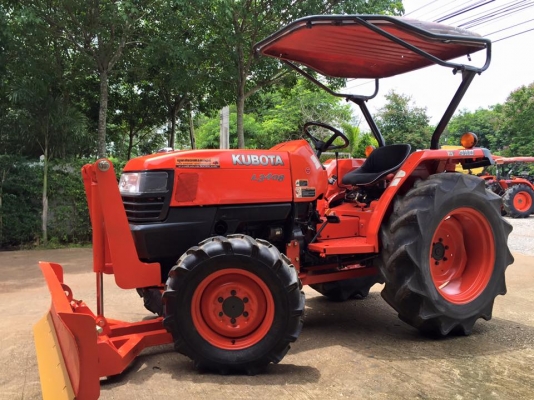 ขายรถไถKubota L3408 (4WD) พร้อมใบมีดหน้าและผานพรวน รถพร้อมใช้งาน ขายรถไถKubota L3408 (4WD) พร้อมใบมีดหน้าและผานพรวน รถพร้อมใช้งาน