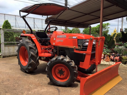 ขายรถไถKubota L3408 (4WD) พร้อมใบมีดหน้าและผานพรวน รถพร้อมใช้งาน ขายรถไถKubota L3408 (4WD) พร้อมใบมีดหน้าและผานพรวน รถพร้อมใช้งาน
