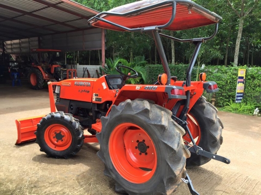 ขายรถไถKubota L3408 (4WD) พร้อมใบมีดหน้าและผานพรวน รถพร้อมใช้งาน ขายรถไถKubota L3408 (4WD) พร้อมใบมีดหน้าและผานพรวน รถพร้อมใช้งาน