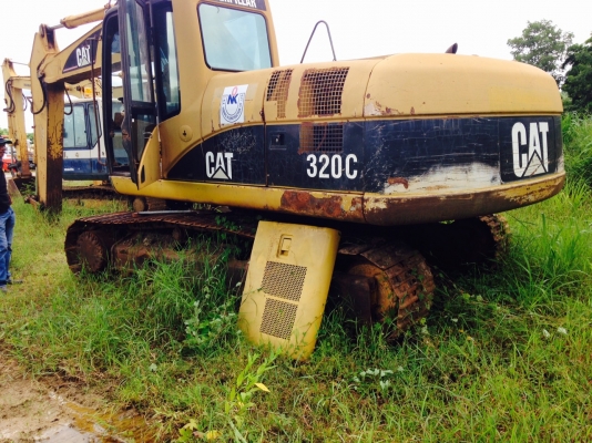 ขายรถแบคโฮCAT320Cรถมอรเตอรสวิงเสียและมอรเตอรคันเลง