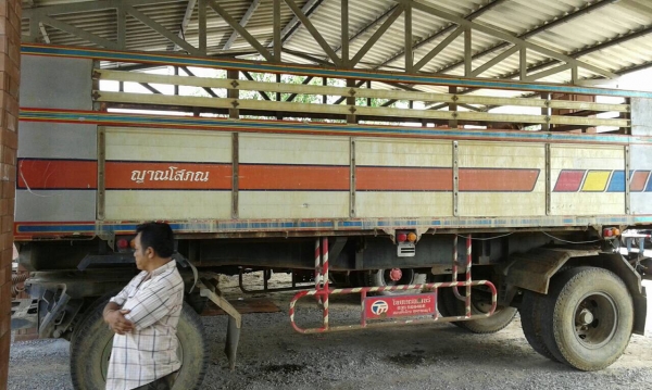 ขายลูกพ่วงไทยเทรนเลอร2คานกะบะเนียม6เมตรปี49