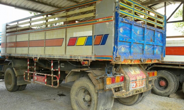 ขายลูกพ่วงไทยเทรนเลอร2คานกะบะเนียม6เมตรปี49 ขายลูกพ่วงไทยเทรนเลอร2คานกะบะเนียม6เมตรปี49