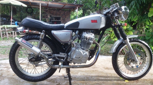 HONDA JX200cc. Cafe Racer แต่งเอี่ยมสวยๆมีเล่มทะเบียน ลดๆ27.000บ.