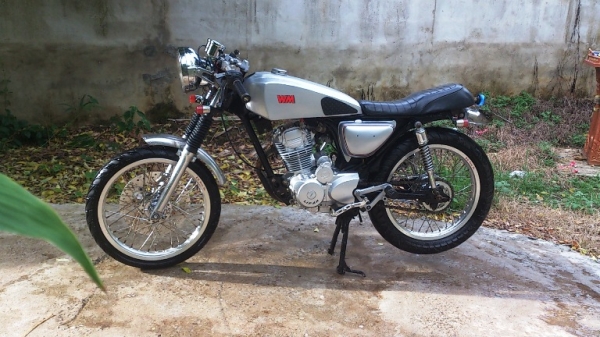 HONDA JX200cc. Cafe Racer แต่งเอี่ยมสวยๆมีเล่มทะเบียน ลดๆ27.000บ.