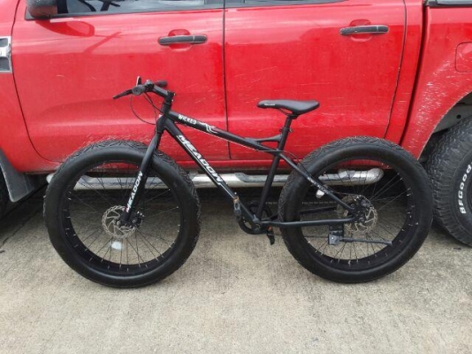 ขายจักรยาน ล้อโต Meadow  จักรยาน ล้อโต Meadow MTB ขนาด 26" เฟรมอลูคับ 7 speed Shimano ยางขนาด 26x4.0 ตามรูป