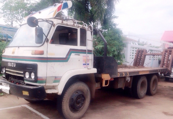 ISUZU JCM 165 HP 6BD1 สิบล้อเพลาเดียว เทรลเลอร์ท้ายลาดมีหางพับไฮดรอลิกส์ขึ้นรถเกี่ยวข้าวและขึ้นแบ็คโฮร PC 120 ได้สบายเลยครับ เครื่องยนต์แรงดีแน่นดีไม่มีเยิ้ม หัวเก๋งสวยๆภายในเก๋งคอนโซลครบพร้อม พวงมาลัยเพาเวอร์ เบรคลม ช่วงล่างแน่นคัชซีไม่มีบวม ยาง 10 เส้นส ISUZU JCM 165 HP 6BD1 สิบล้อเพลาเดียว เทรลเลอร์ท้ายลาดมีหางพับไฮดรอลิกส์ขึ้นรถเกี่ยวข้าวและขึ้นแบ็คโฮร PC 120 ได้สบายเลยครับ เครื่องยนต์แรงดีแน่นดีไม่มีเยิ้ม หัวเก๋งสวยๆภายในเก๋งคอนโซลครบพร้อม พวงมาลัยเพาเวอร์ เบรคลม ช่วงล่างแน่นคัชซีไม่มีบวม ยาง 10 เส้นส