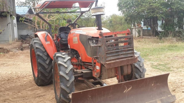 ขายรถไถคูโบต้า M7040 ปี52เอกสารเล่มทะเบียน เกียร์ดี 4&times;4ใช้งานได้ปกติ ระบบไฮดรอลิกซ์ปกติ พร้อมใช้งานงาน ชุดโอนครบ