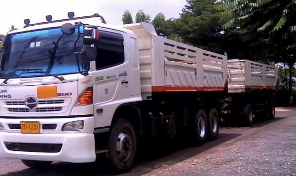 ขายราคา 2,780,000บ สิบล้อพ่วง HINO 344 ปี57 แม่ลูกอ่อน 3เพา ดั้มสามมิตรแท้ สภาพนางฟ้าสวยจัดไม่มีโซมใช้งานไม่ถึงปี เล่มทะเบียนพร้อมโอน
