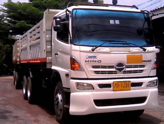 ขายราคา 2,780,000บ สิบล้อพ่วง HINO 344 ปี57 แม่ลูกอ่อน 3เพา ดั้มสามมิตรแท้ สภาพนางฟ้าสวยจัดไม่มีโซมใช้งานไม่ถึงปี เล่มทะเบียนพร้อมโอน