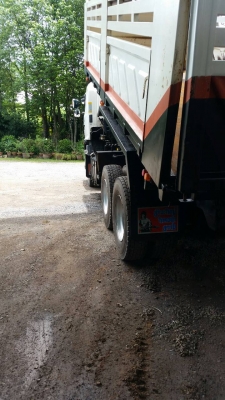 ขายราคา 2,780,000บ สิบล้อพ่วง HINO 344 ปี57 แม่ลูกอ่อน 3เพา ดั้มสามมิตรแท้ สภาพนางฟ้าสวยจัดไม่มีโซมใช้งานไม่ถึงปี เล่มทะเบียนพร้อมโอน