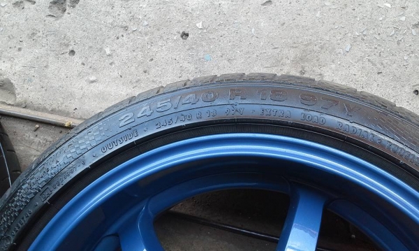 ขายล้อ 18" คู่ละ 3900