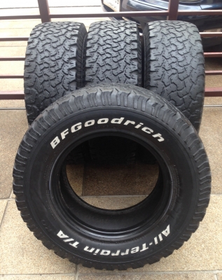 ยาง All BF goodrich 265 70 16 พร้อมใช้งาน ยาง All BF goodrich 265 70 16 พร้อมใช้งาน