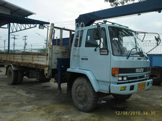 ขายด่วน,,หกล้อ  195 hp ช่วงยาว,ติดเครน,,3 ตัน,,(ตามภาพ),,