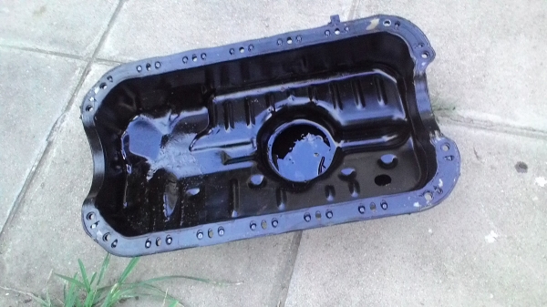 อ่างน้ำมันเครื่อง HONDA CITY  tel.081-427-3941