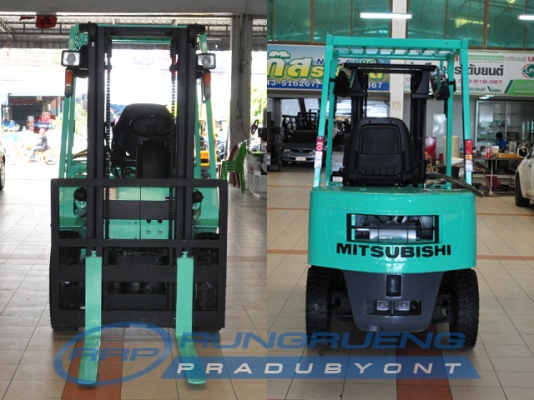 ขายรถโฟล์คลิฟท์มือสอง MITSUBISHI รุ่น FG20  ราคา 165,000 บาท นำเข้าจากประเทศญี่ปุ่น 100\% ไม่เคยใช้งานในประเทศไทย
