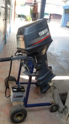 เครื่องเรือ YAMAHA 40แรงCV 2 จังหวะ หางยาว21"