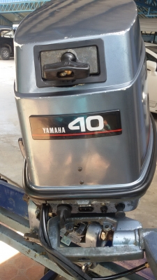 เครื่องเรือ YAMAHA 40แรงCV 2 จังหวะ หางยาว21"