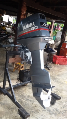 เครื่องเรือ YAMAHA 40แรงCV 2 จังหวะ หางยาว21"