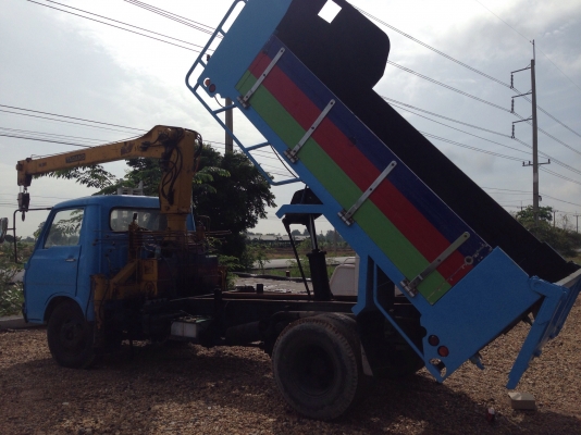 หกล้อดั้มเล็ก 100แรง ติดเครนทาดาโน่เก่าญี่ปุ่น2.2ตัน